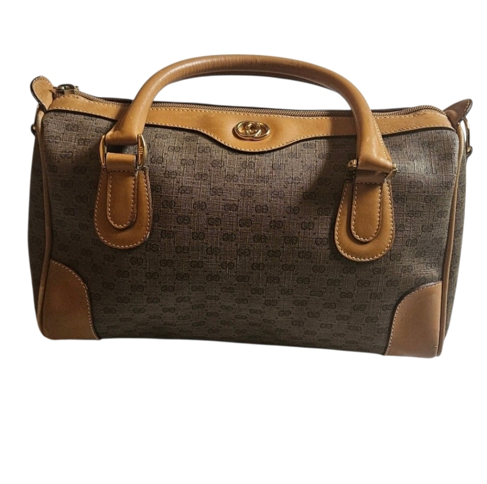 Gucci Micro GG Boston Bag